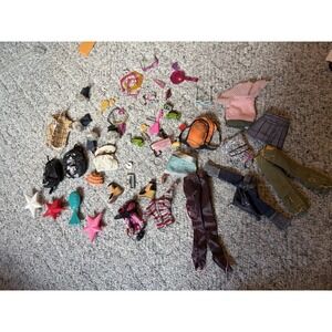Bratz My Scene Barbie  Doll Vintage Y2K Style Lot Clothing Shoes